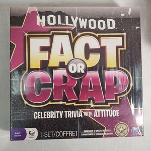 Sealed Fact or Crap Hollywood Celebrity Trivia with Attitude